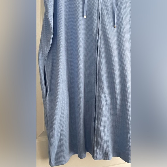 Lauren Ralph Lauren Zip-Front Hooded Lounger with Pockets - Picture 7 of 8